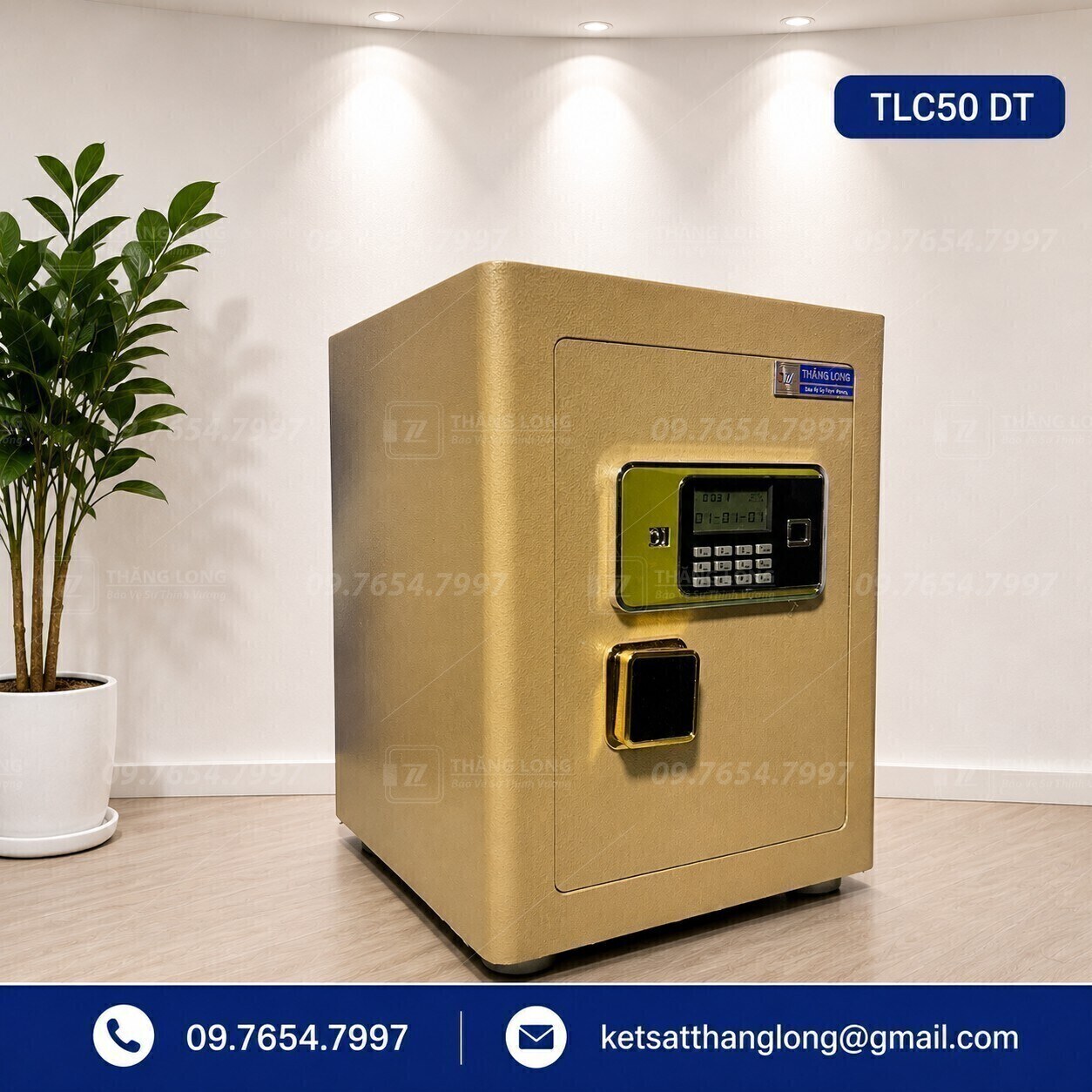 Két sắt điện tử TLC45DT chính hãng Thăng Long - Ảnh 4