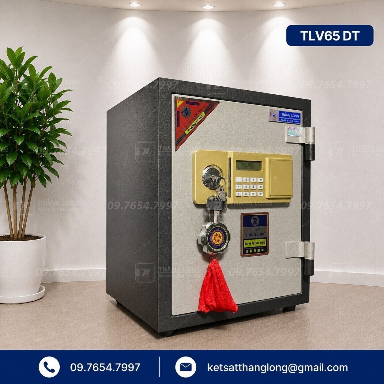 Két sắt điện tử TLV45DT chính hãng Thăng Long - Ảnh 3