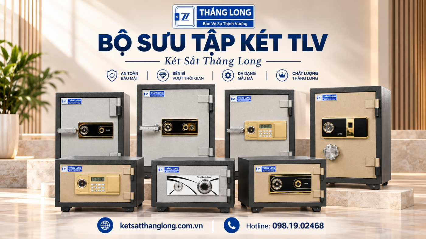 Két Sắt TLV – Kiểu Dáng Vuông Vắn, Đa Dạng Kích Thước
