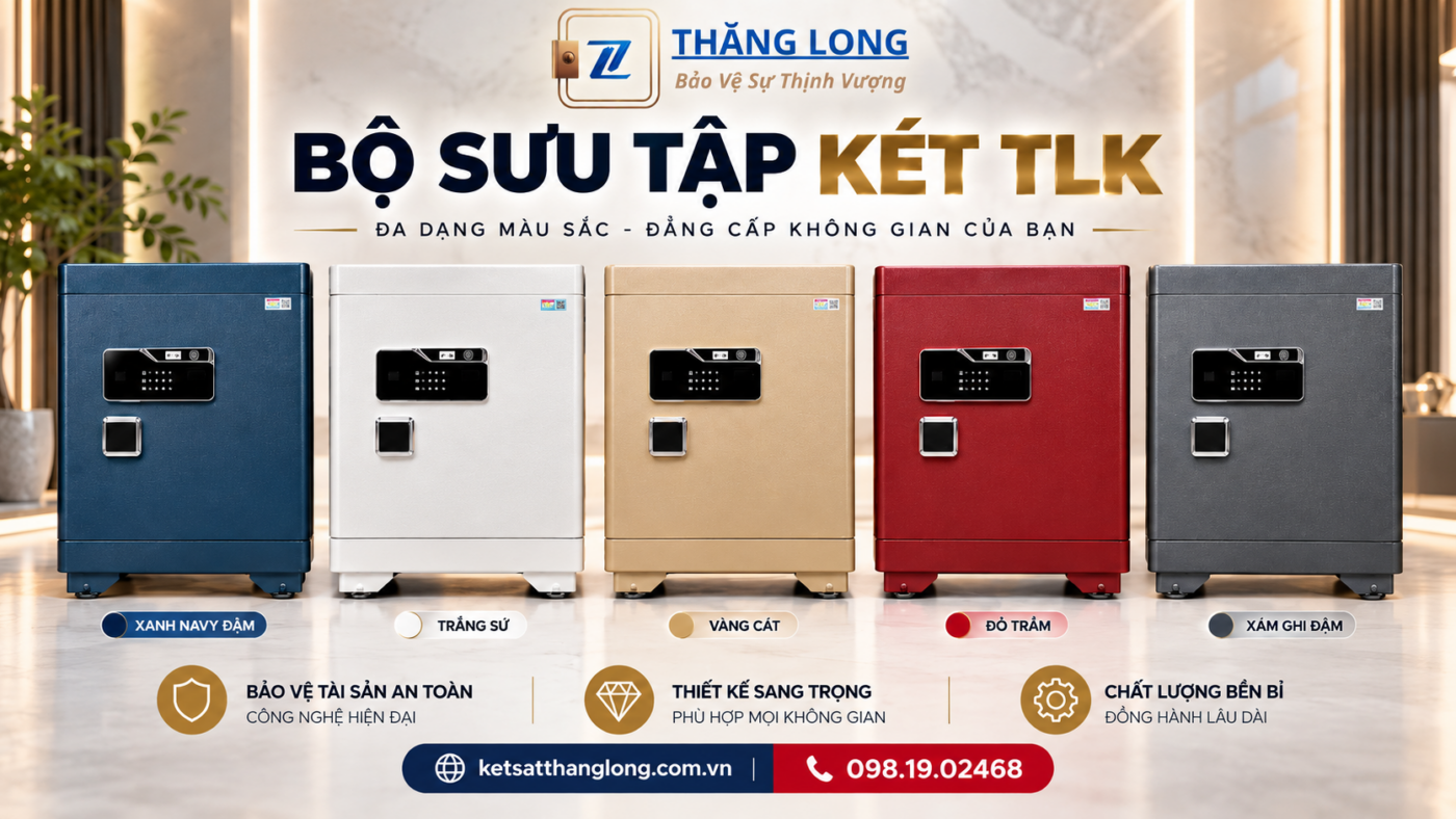 Két Sắt TLK – Thiết Kế Liền Khối Cao Cấp Với Bản Lề Trong