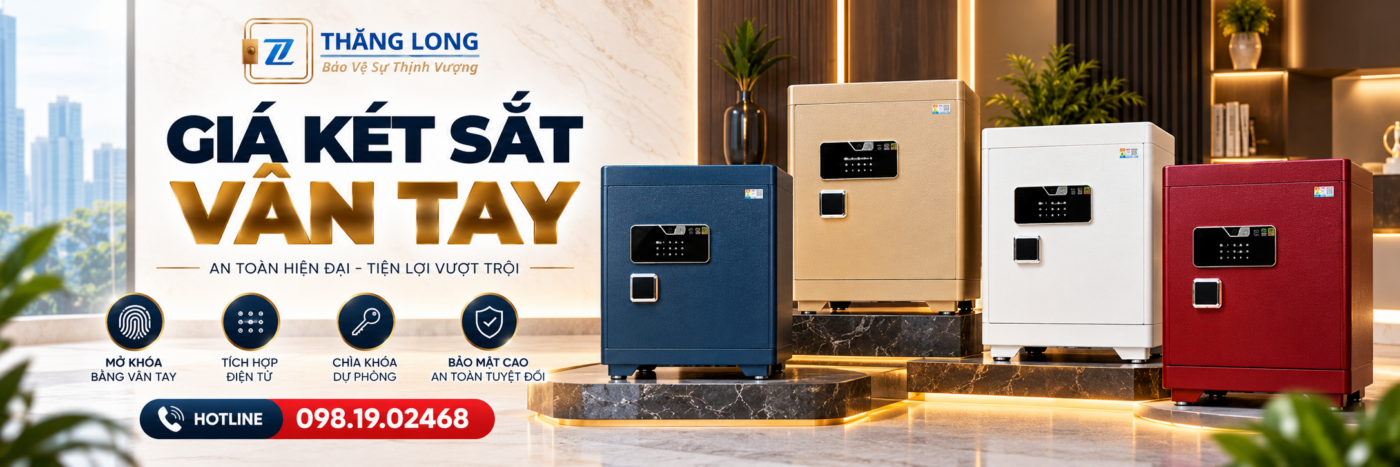 Mua két sắt vân tay tại Két Sắt Thăng Long