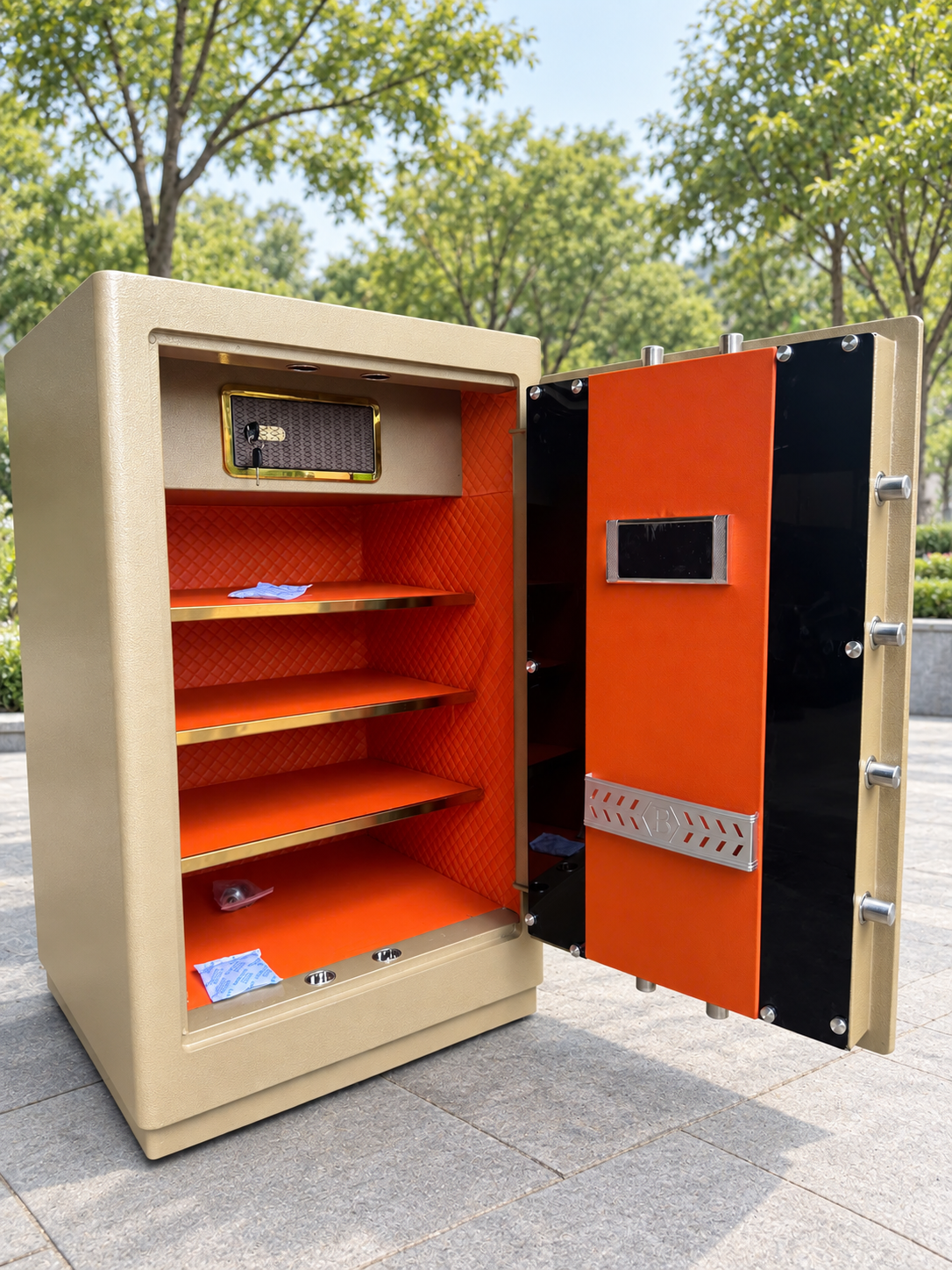 Két Sắt Siêu Cường TSC100 – 130kg, Vân Tay Điện Tử, Kết Nối Điện Thoại - Ảnh 5