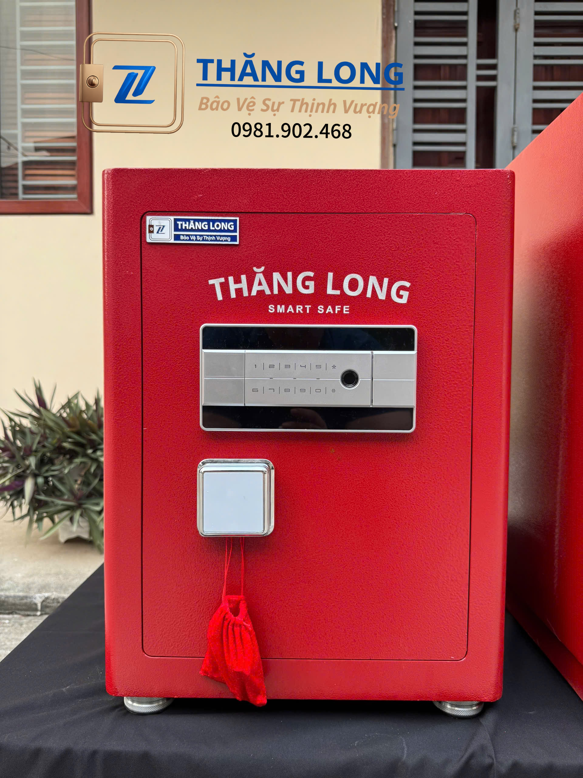 Két Sắt TSC56 Vân Tay Điện Tử, Kết Nối Điện Thoại